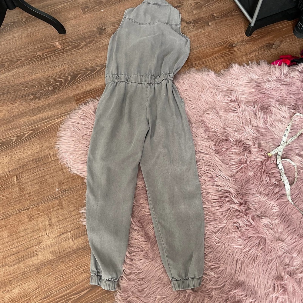 Young Fabulous & Broke | Grayson Sleeveless Twill Jumpsuit | size S - Picture 4 of 14